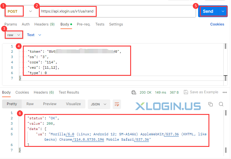 Random Helper API Get a random User-Agent - XLogin Help Center